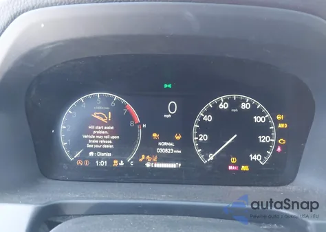 2025 Honda Ridgeline Rtl z USA, uszkodzony, nr VIN 5FPYK3F57SB018668